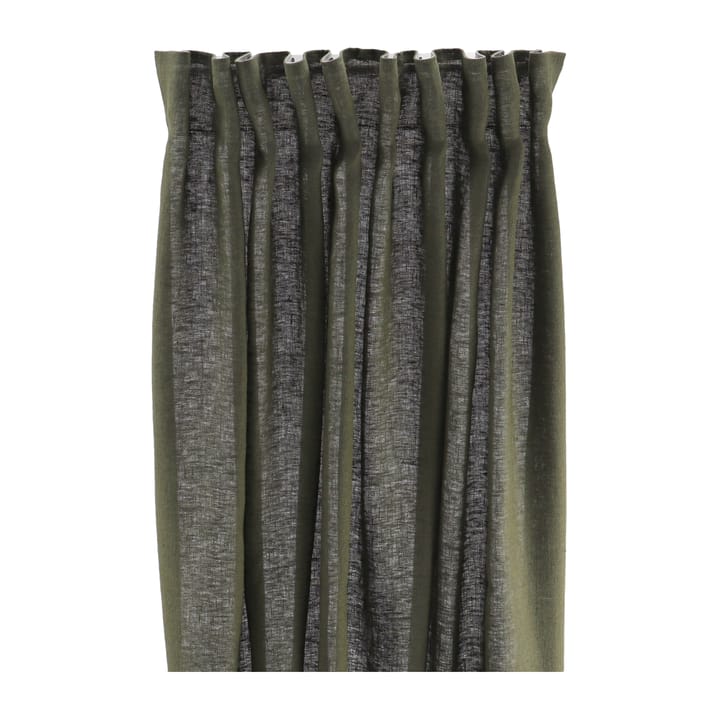 Tranquility gardinlängd med multiband 139x250 cm - Forest green - Scandi Living