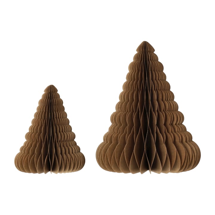 Trees juldekoration 2-pack - Natural - Scandi Living