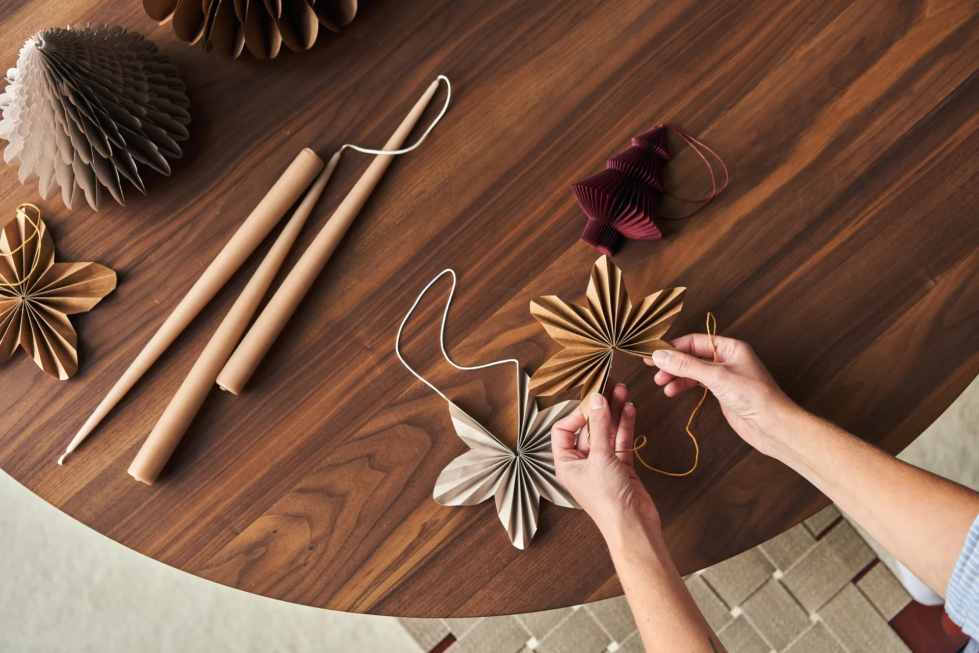 Twinkle julgranshänge 4-pack, Natural Scandi Living