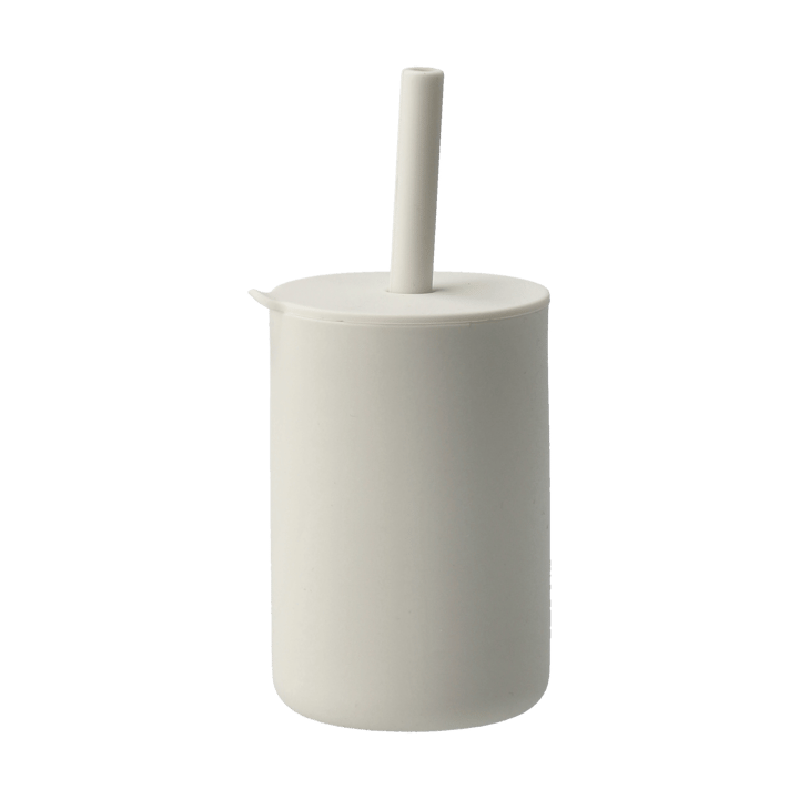 Vega mugg med sugrör silikon, Vanilla Scandi Living
