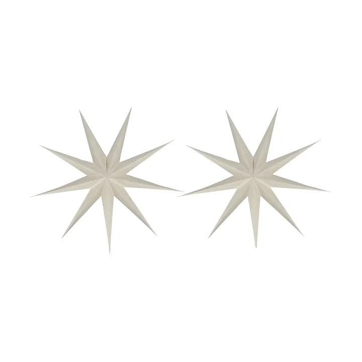 Veil adventsstjärna Ø90 cm 2-pack - Scandi Living