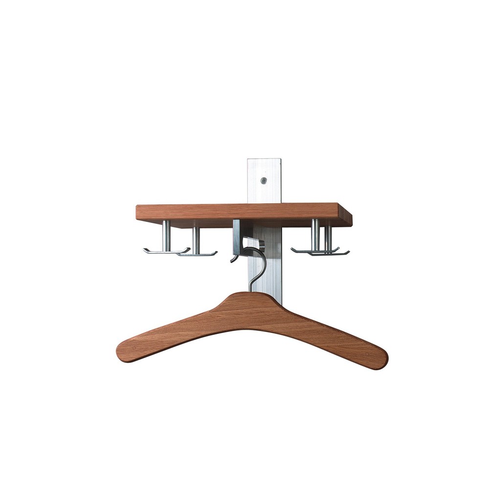 Scherlin hallhylla 5 Ek olja | Skandinavisk Design | Hatthyllor | Beige