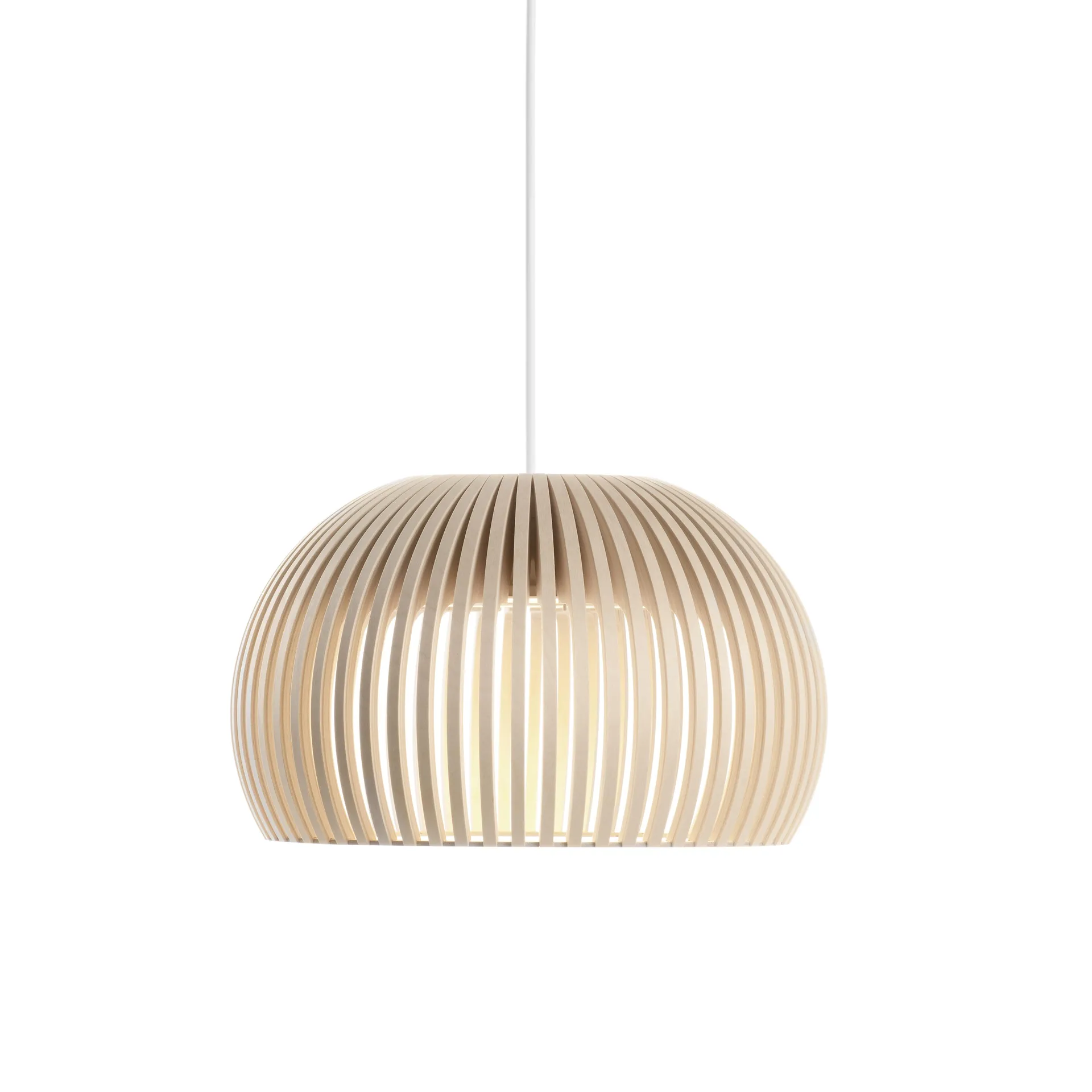 Atto 5000, taklampa, natural birch Secto Design