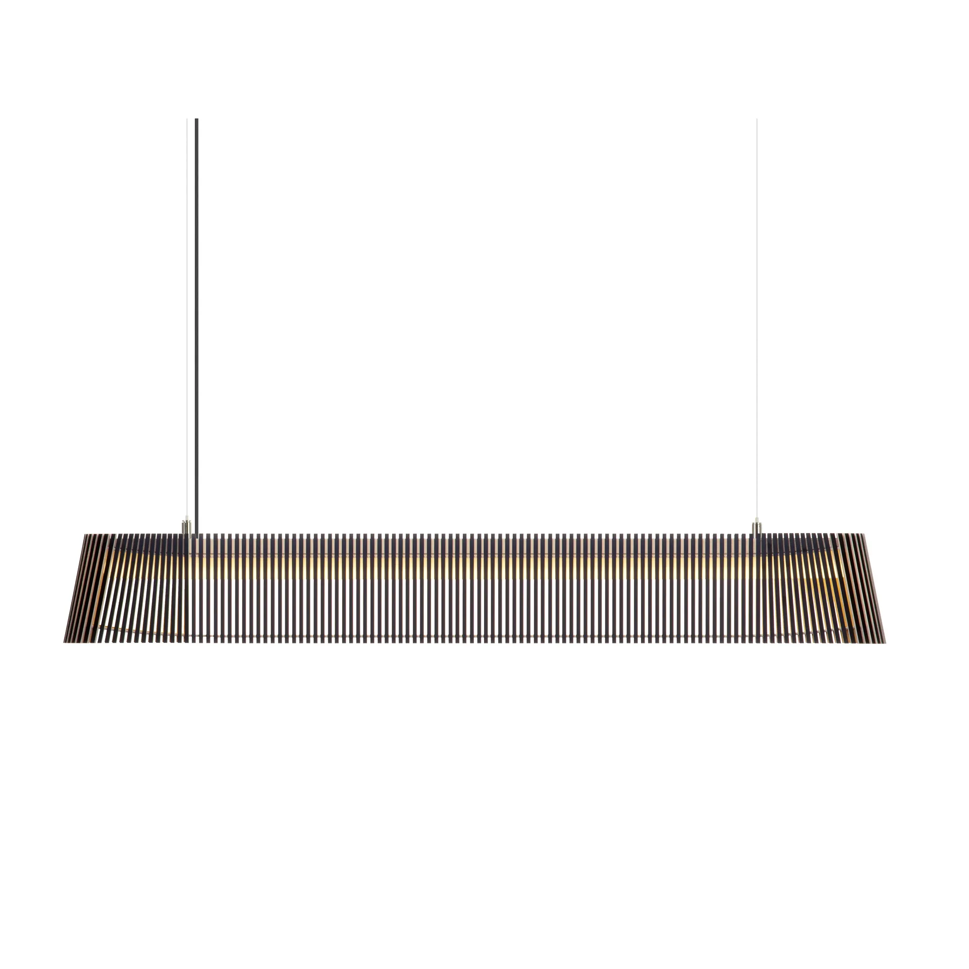 Owalo 7000, taklampa, black laminated Secto Design