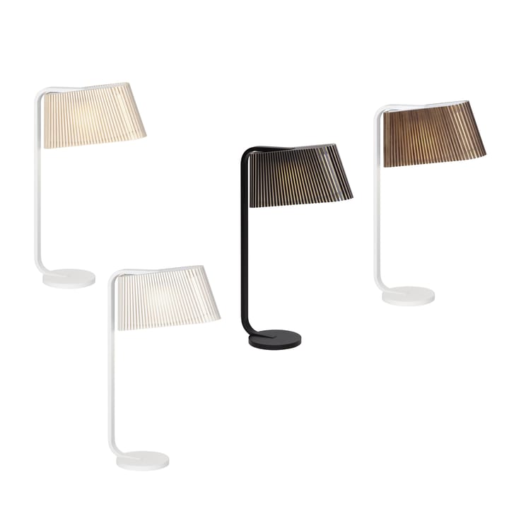 Owalo 7020, bordslampa, natural birch Secto Design