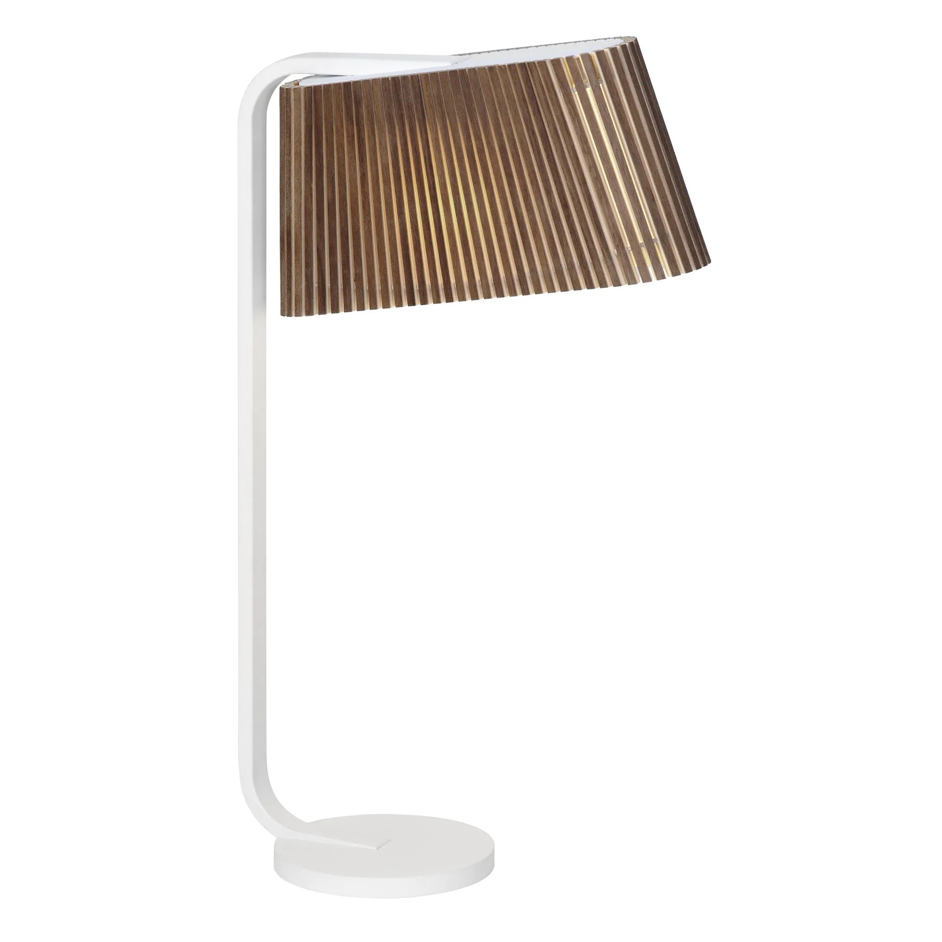 Owalo 7020, bordslampa, walnut veneer Secto Design