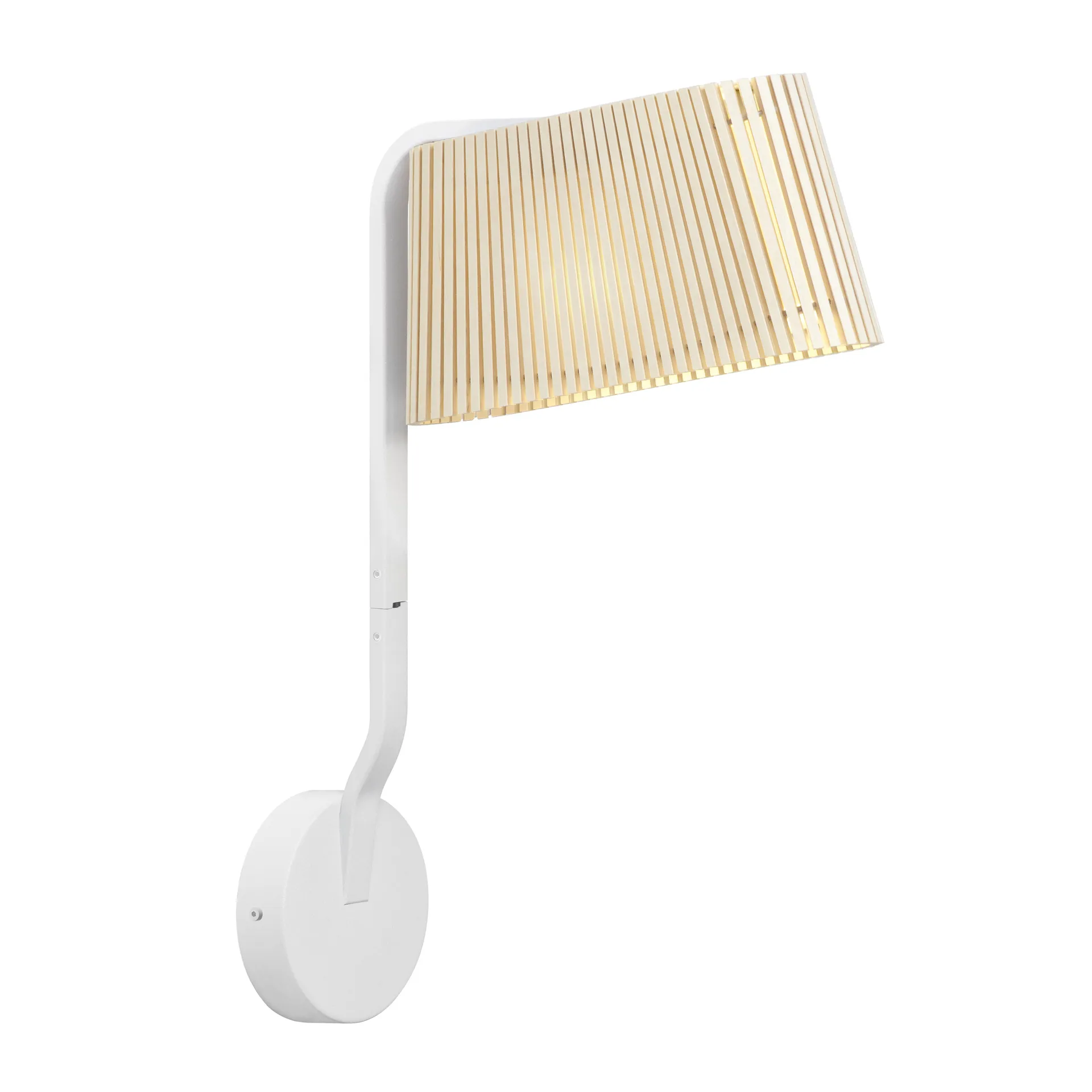 Owalo 7030, vägglampa, natural birch Secto Design