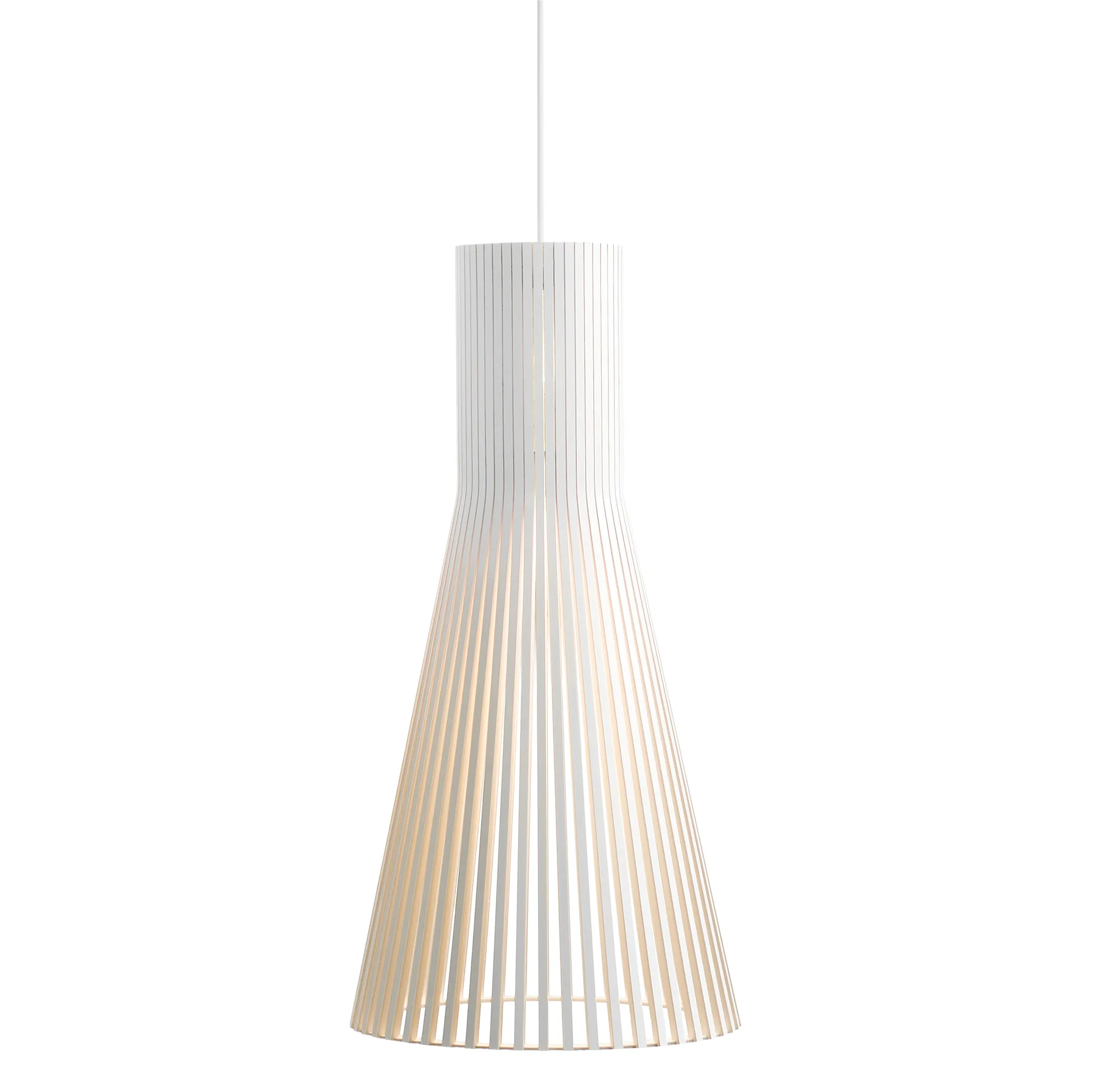 Secto 4200 taklampa, white laminated Secto Design