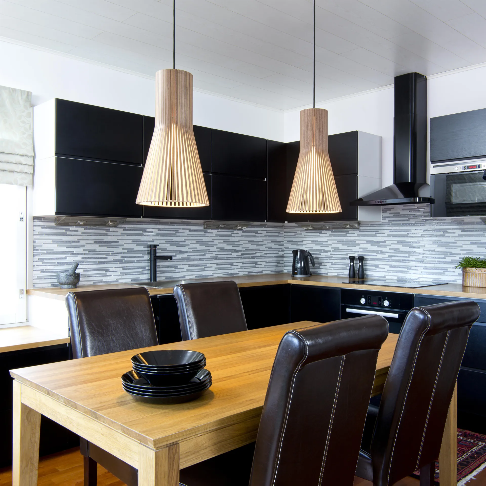 Secto 4201 taklampa, natural birch Secto Design