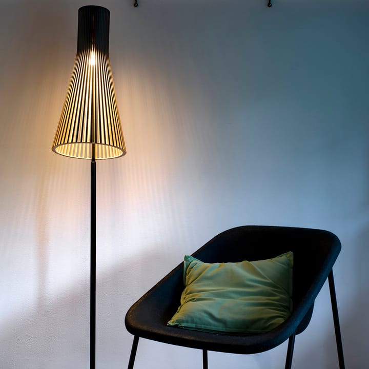 Secto 4210 golvlampa, Black laminated Secto Design