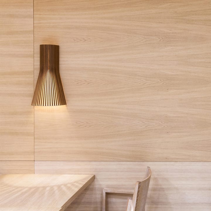 Secto 4231 vägglampa. 45cm, walnut veneer Secto Design