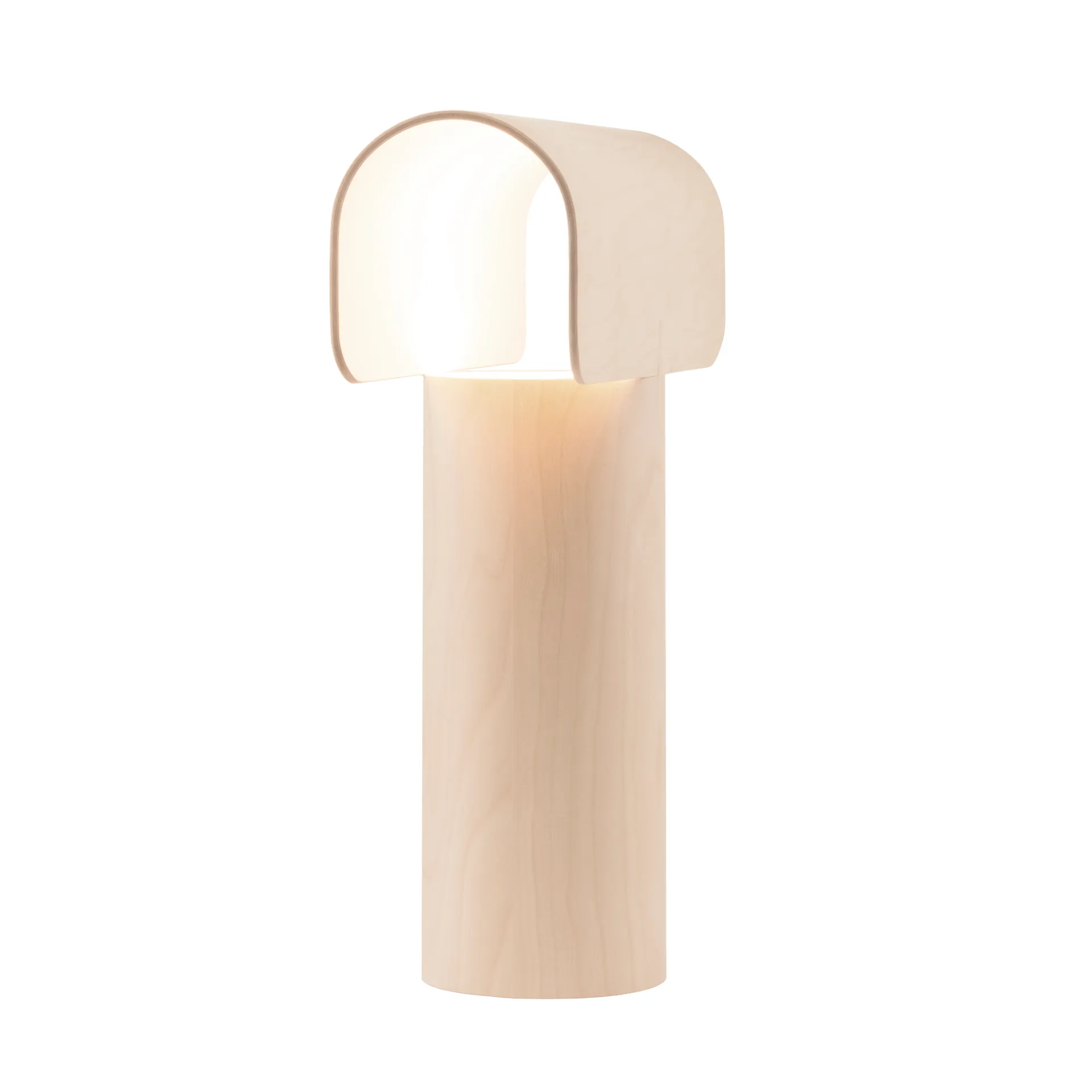 Teelo 8020, bordslampa, natural birch Secto Design