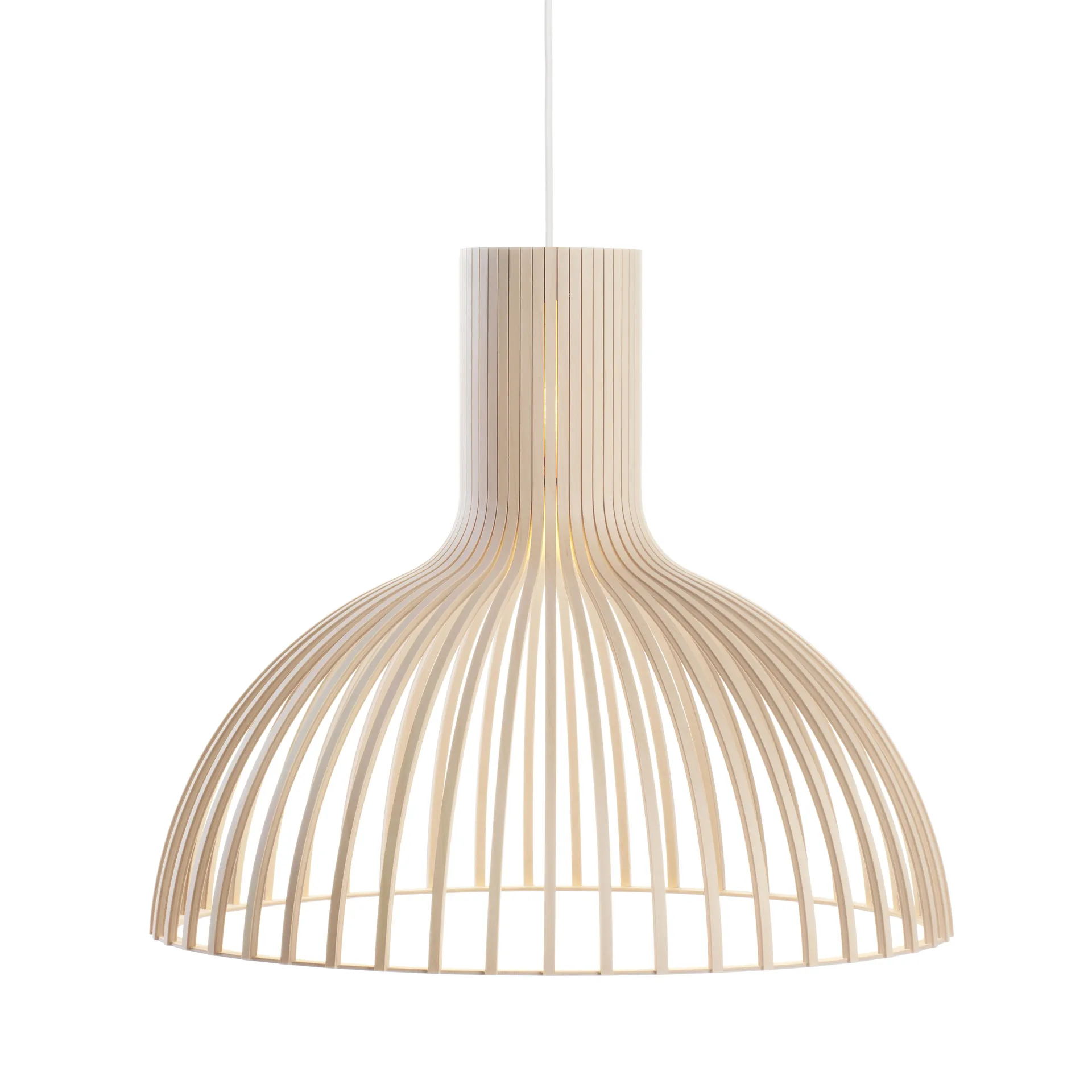 Victo 4250, taklampa, natural birch Secto Design
