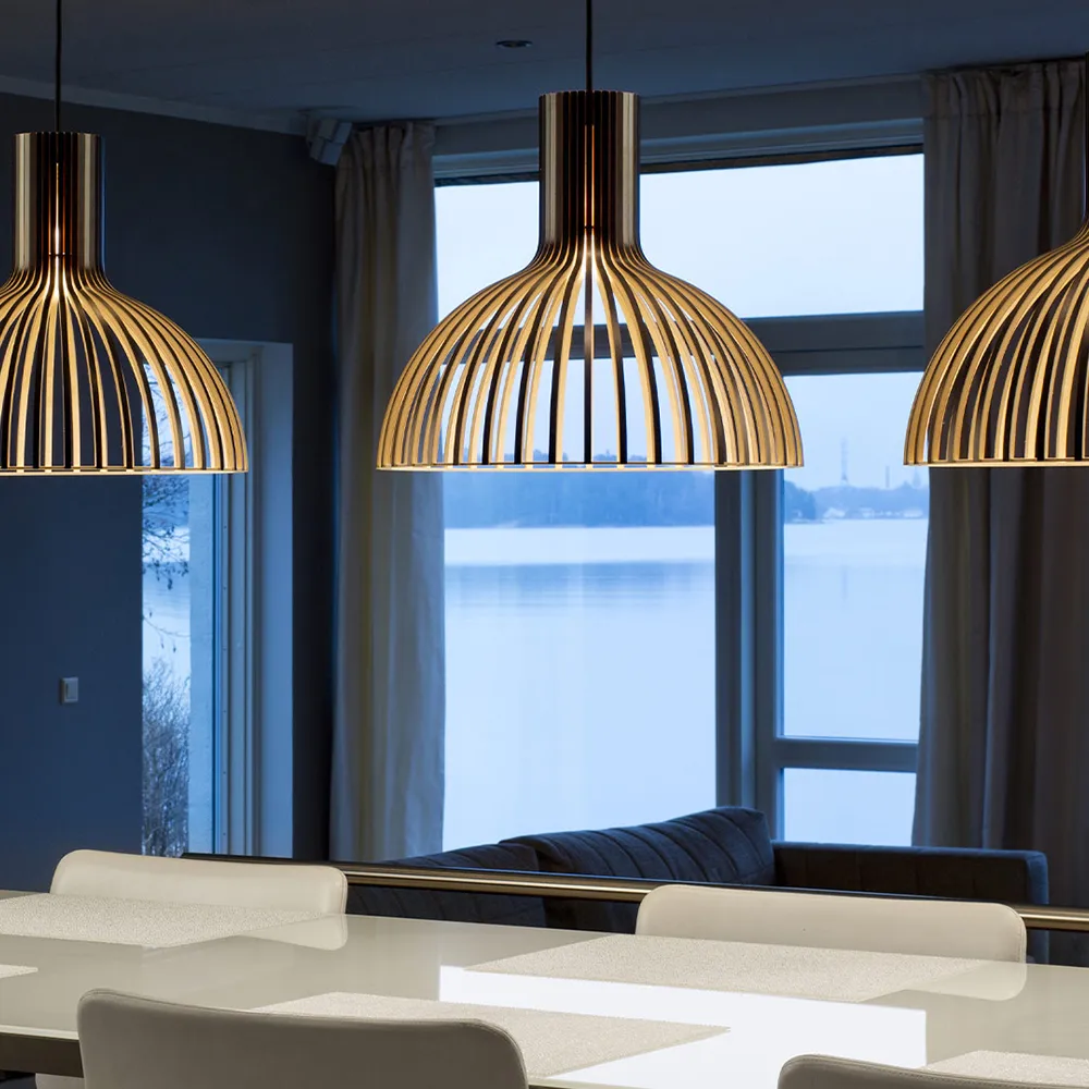 Victo 4251 pendel, svart, small Secto Design