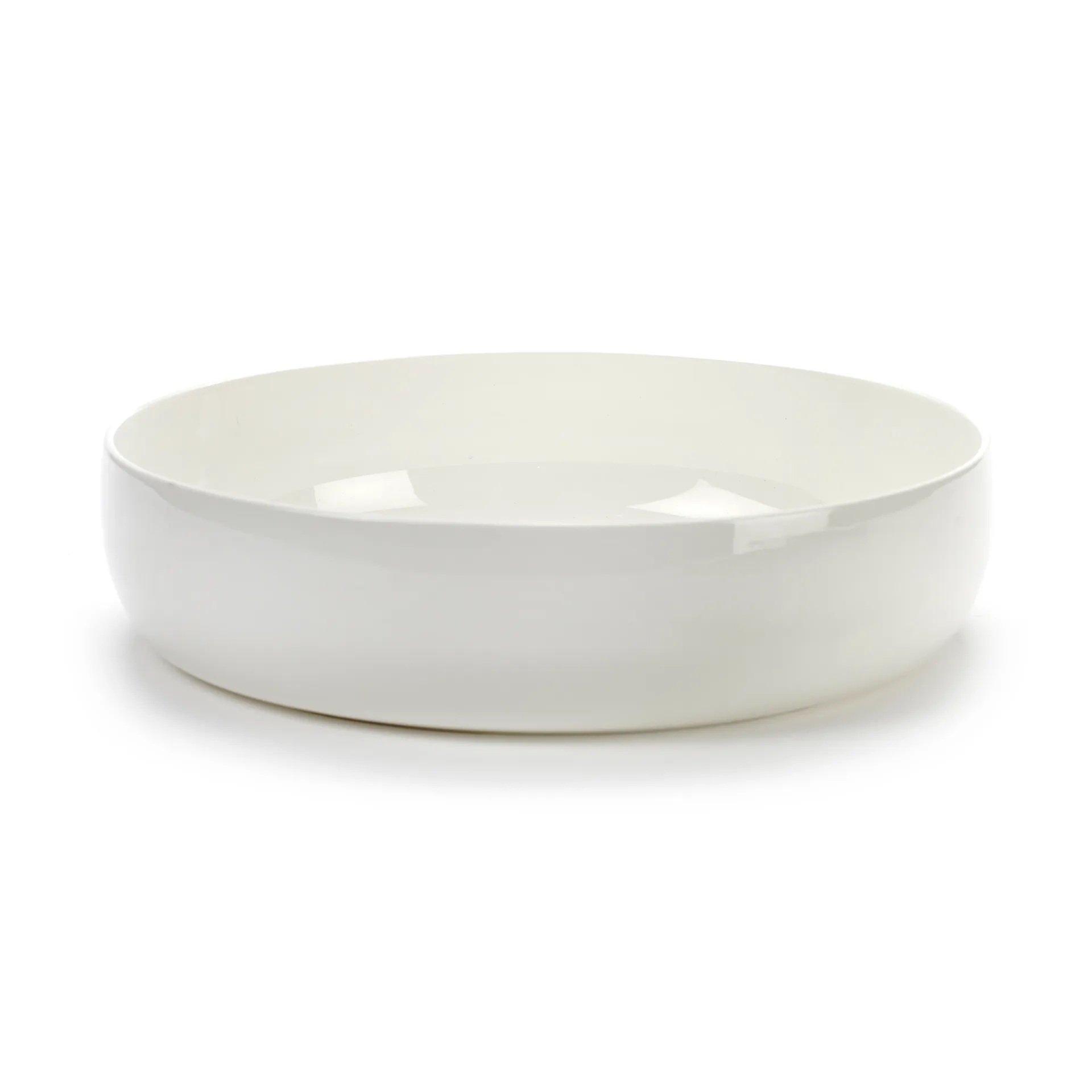 Base serveringsskål med låg kant vit, 24 cm Serax