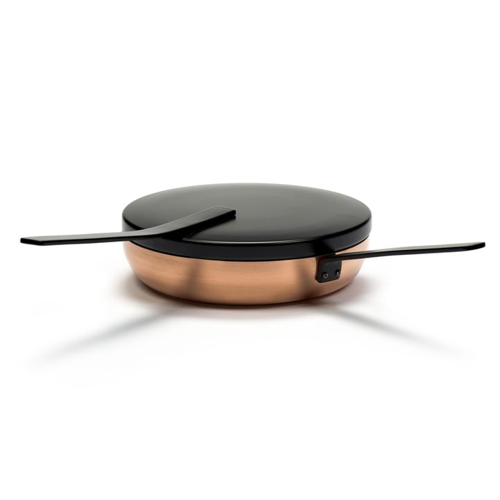 Base stekpanna med lock 24 cm, Koppar Serax
