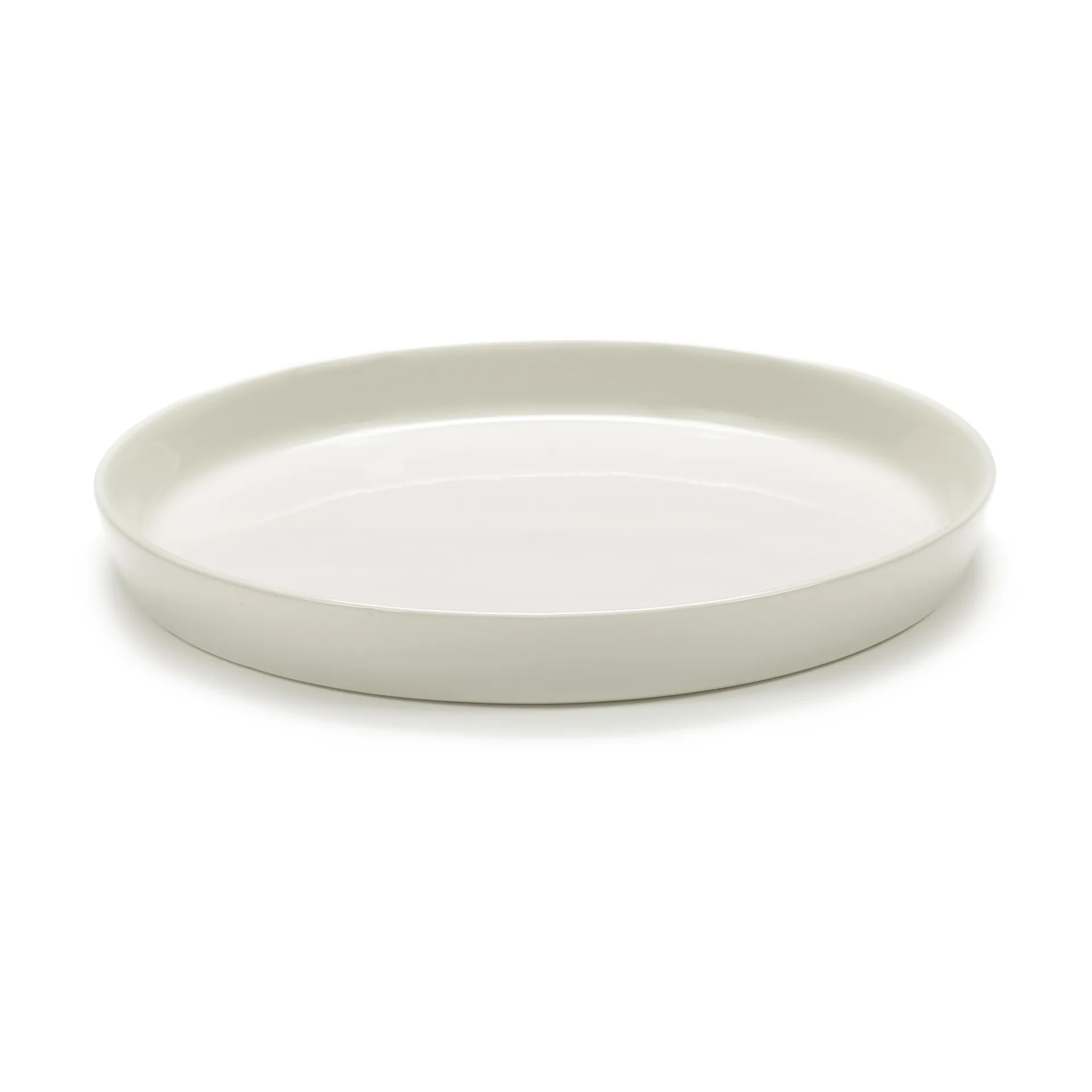 Cena tallrik djup L Ø26 cm, Ivory Serax