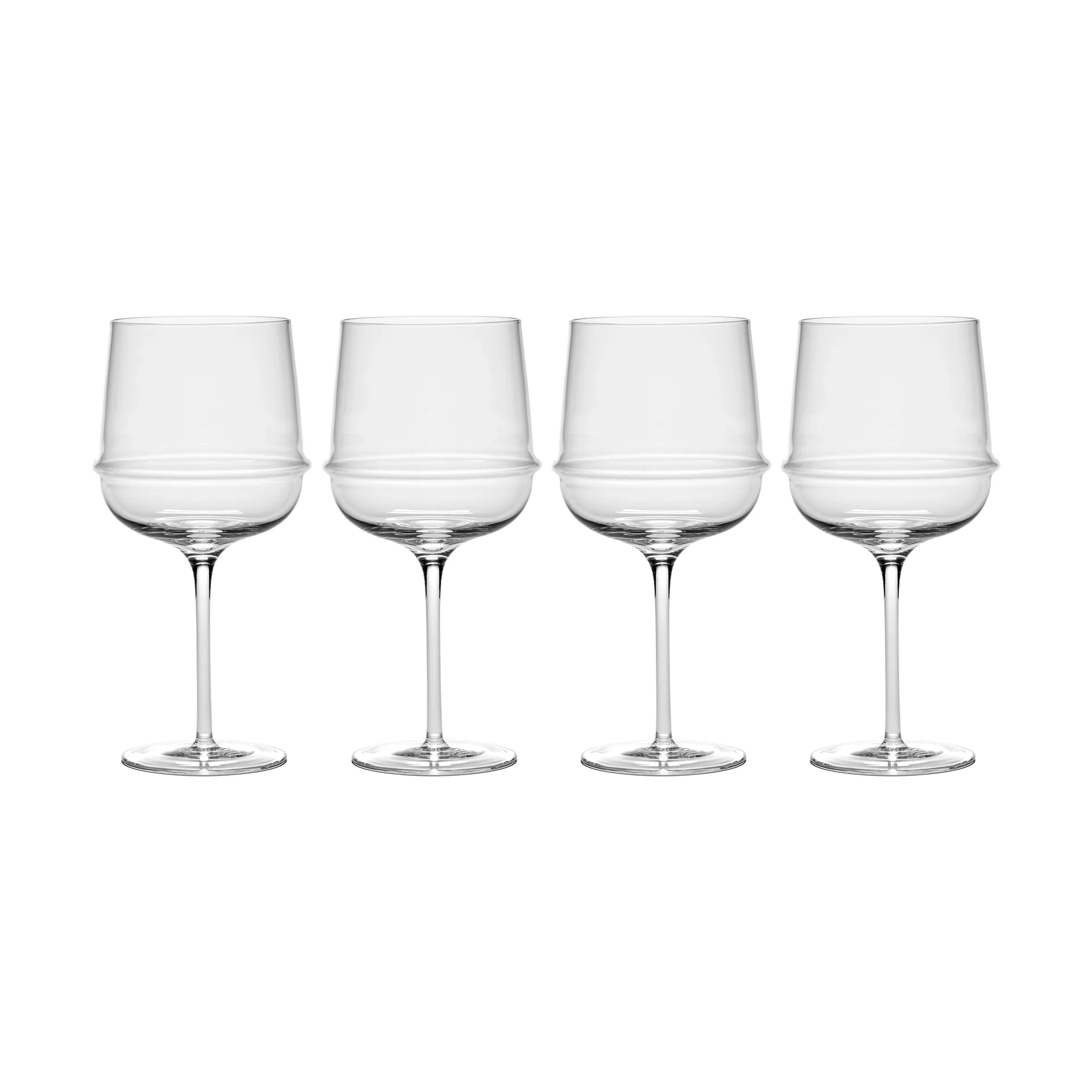 Dune rödvinsglas 45 cl 4-pack, Clear Serax