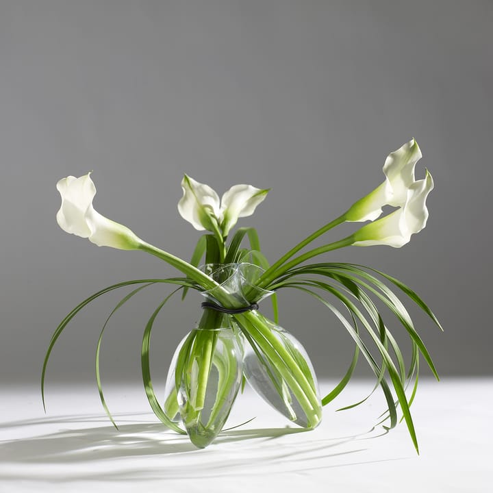 (G76)3 blomvas, Klar Serax