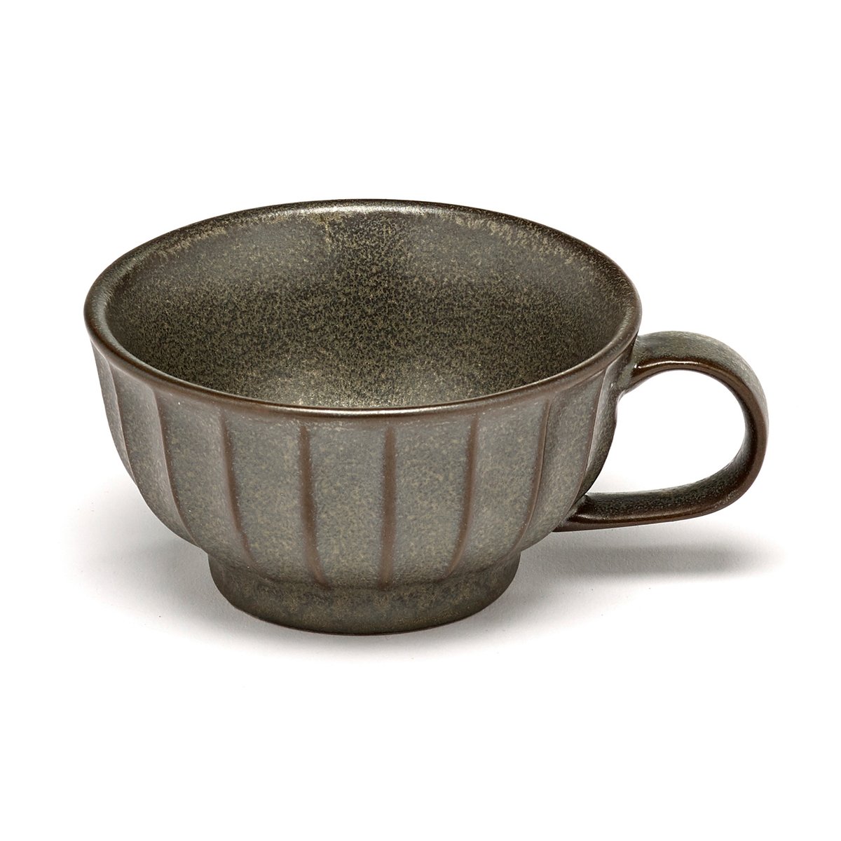 Serax Inku cappuccinokopp 20 cl Green | Skandinavisk Design | Kaffekoppar | Grön