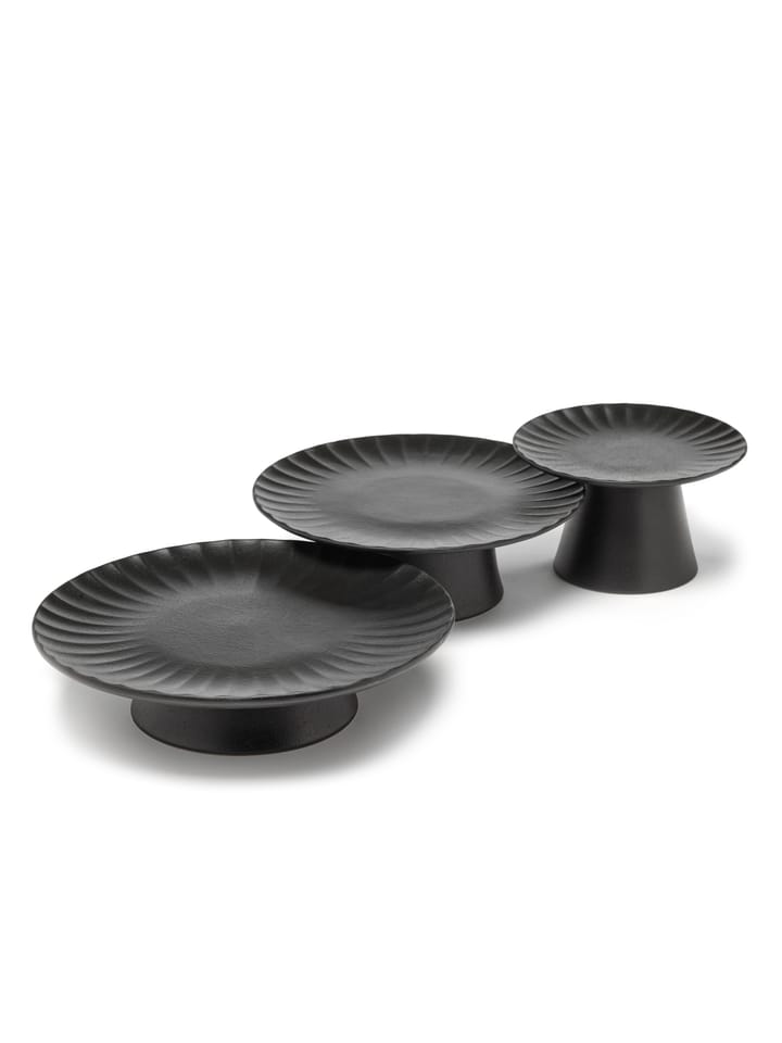 Inku tårtfat L Ø24 cm, Black Serax