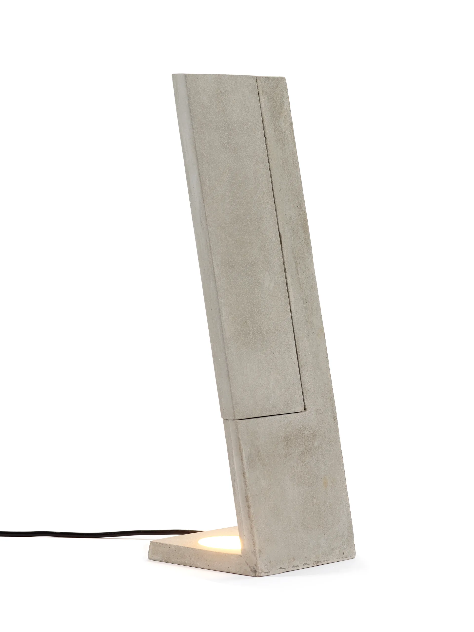 Ixelles Concrete bordslampa 50,5 cm, Grey Serax
