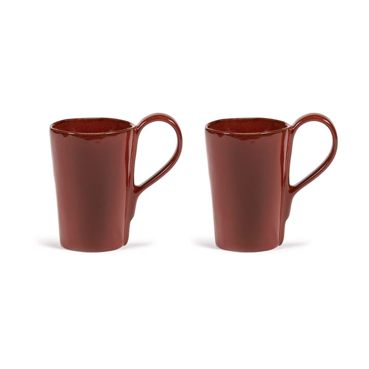 La Mère mugg 33 cl 2-pack - Venetian red - Serax
