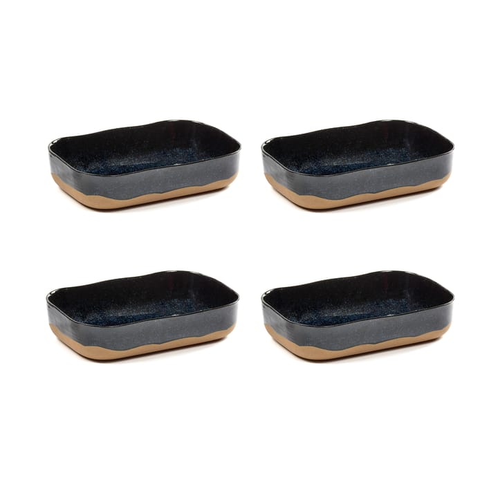 La Nouvelle Table extra djupt fat No5 L 4-pack - Dark blue - Serax
