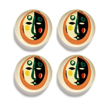 Ottolenghi Feast tallrik XS Ø16 cm 4-pack - Face nr 1 - Serax