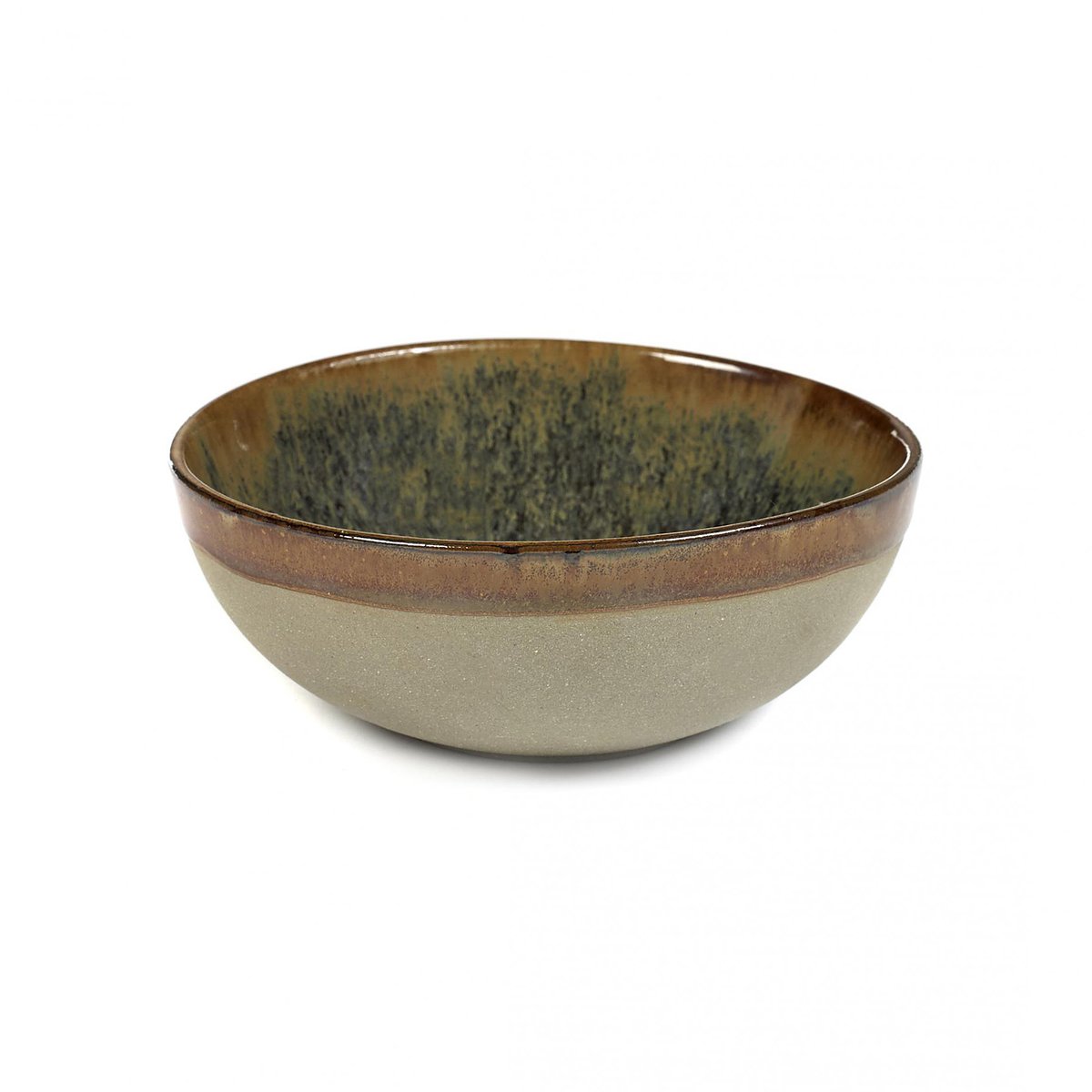Serax Surface frukostskål 13 cm Grey-indi grey | Skandinavisk Design | Frukostskålar | Multi