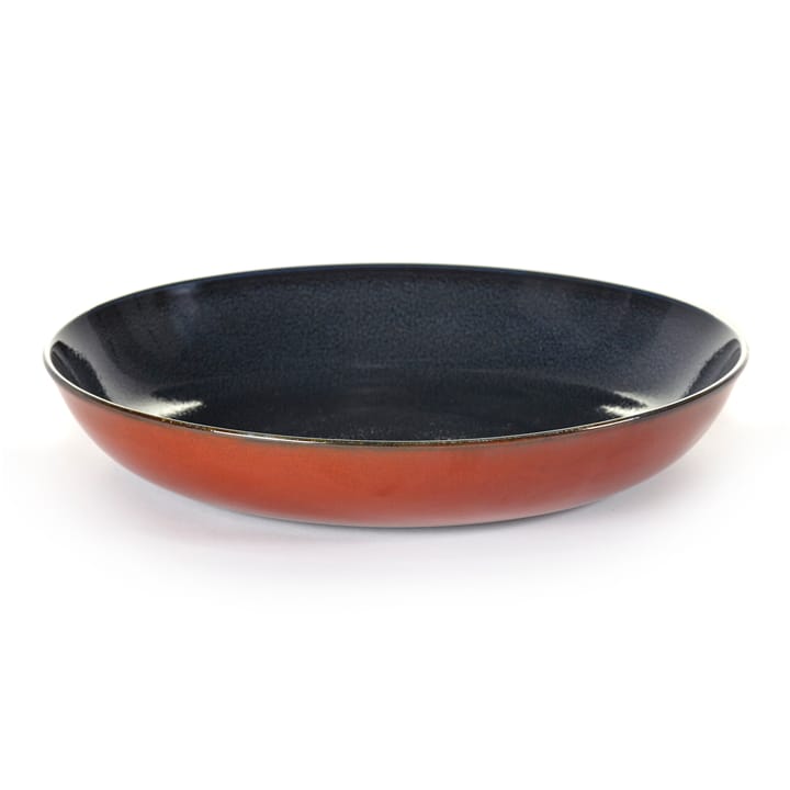 Terres de Rêves pastatallrik 23,5 cm - Dark blue-rust - Serax