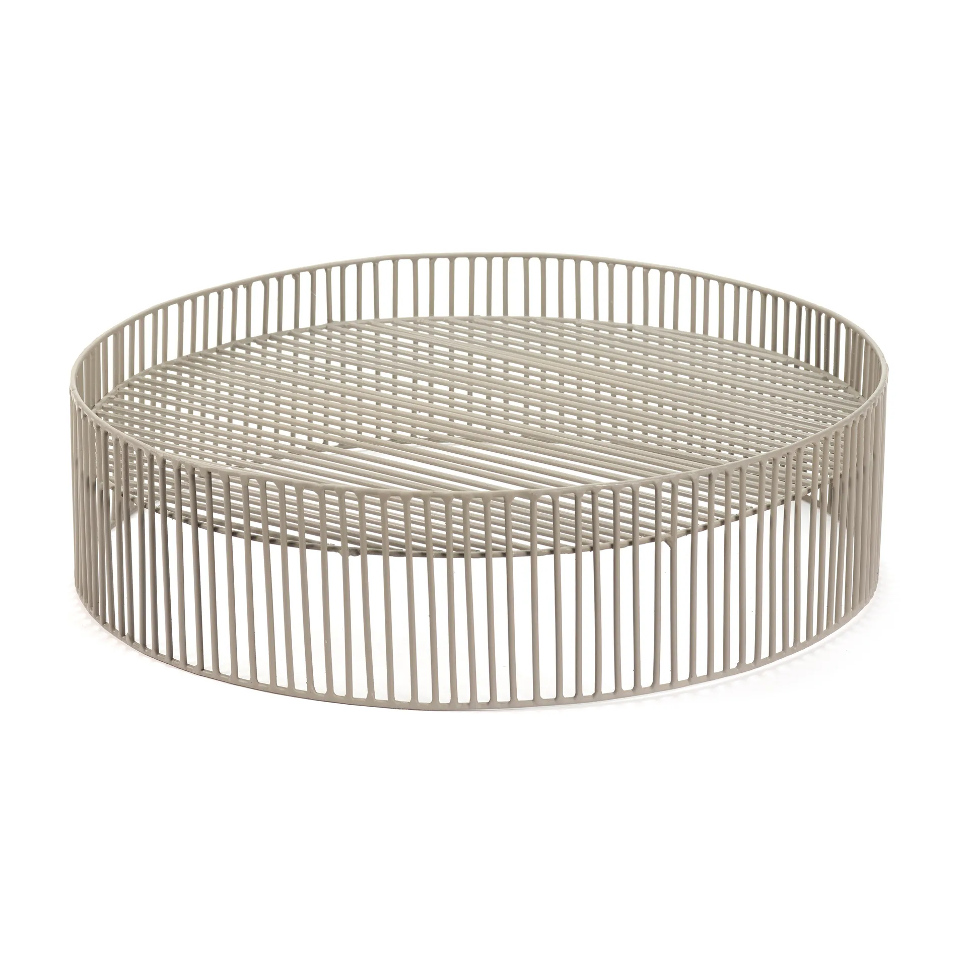 Turn korg låg Ø40 cm, Grey Serax