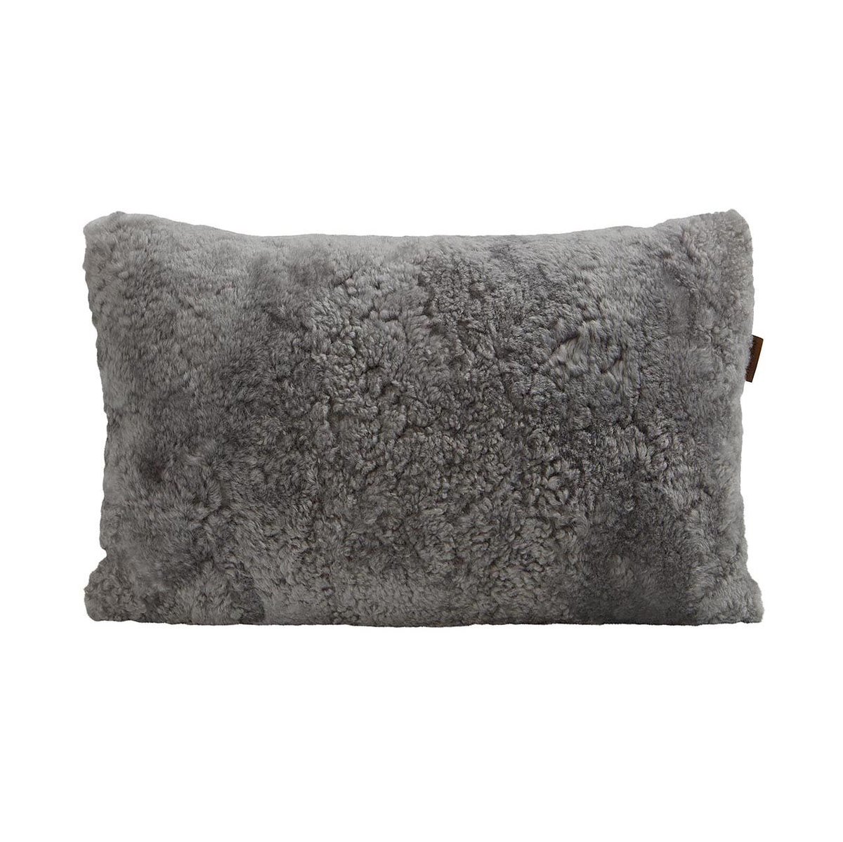Shepherd of Sweden Shepherd Lina fårskinnskudde 60 x 40 cm granit