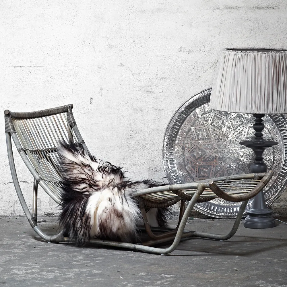 Michelangelo liggfåtölj, antik Sika Design