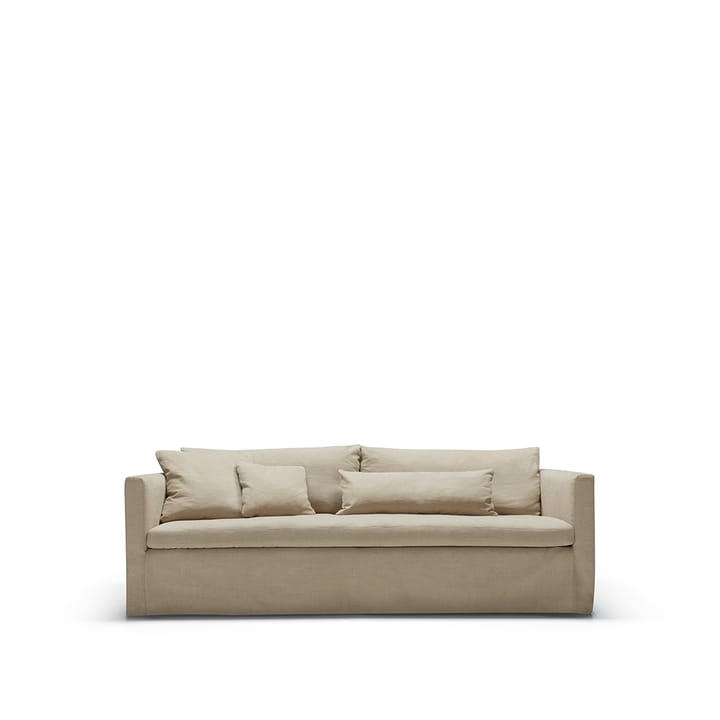 Lill 3-sits soffa lux - tyg caleido 3899 beige, lc, ben 111d, svart - Sits