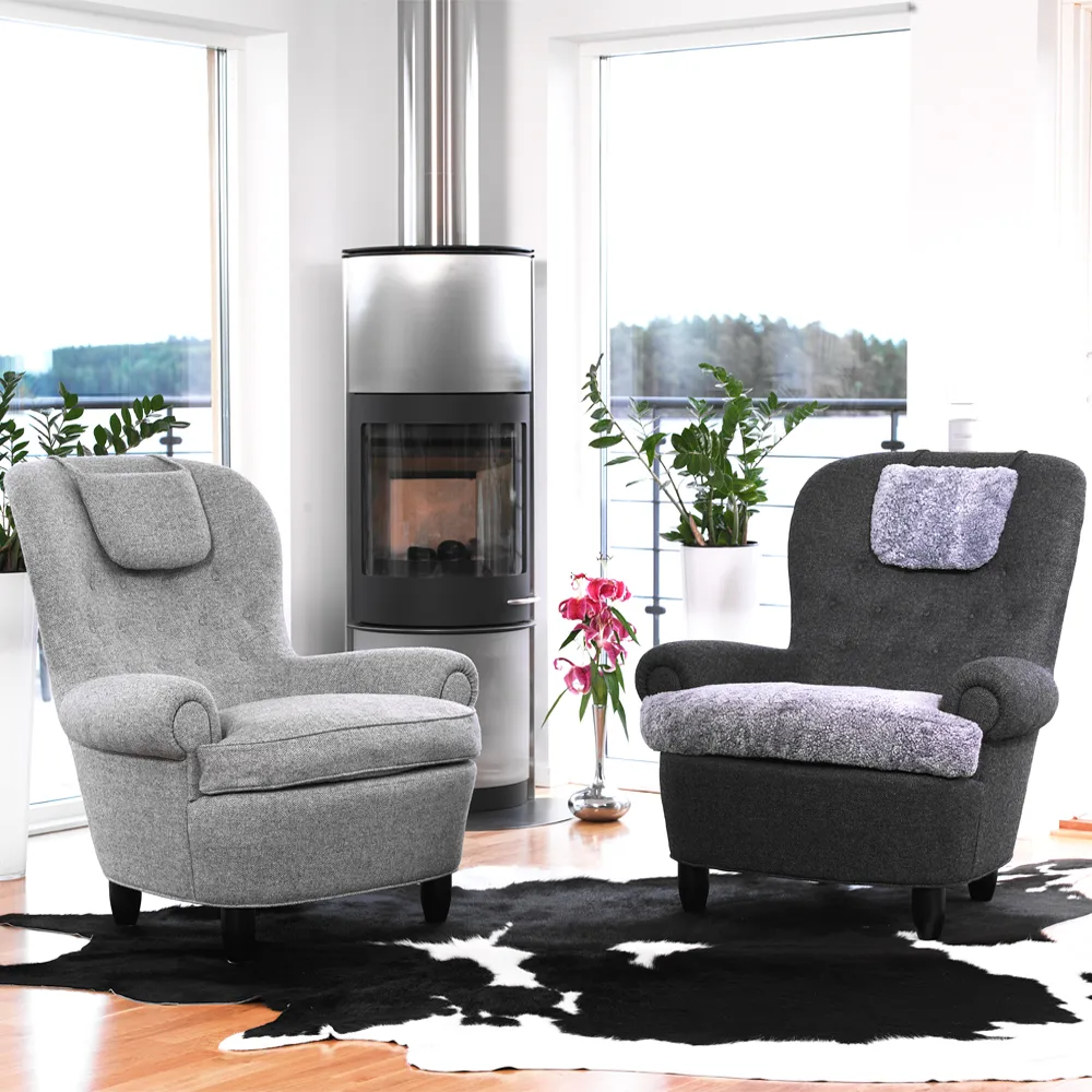 Jättepaddan fåtölj, Fiord 951-fiord 991-svartbets Sjögren