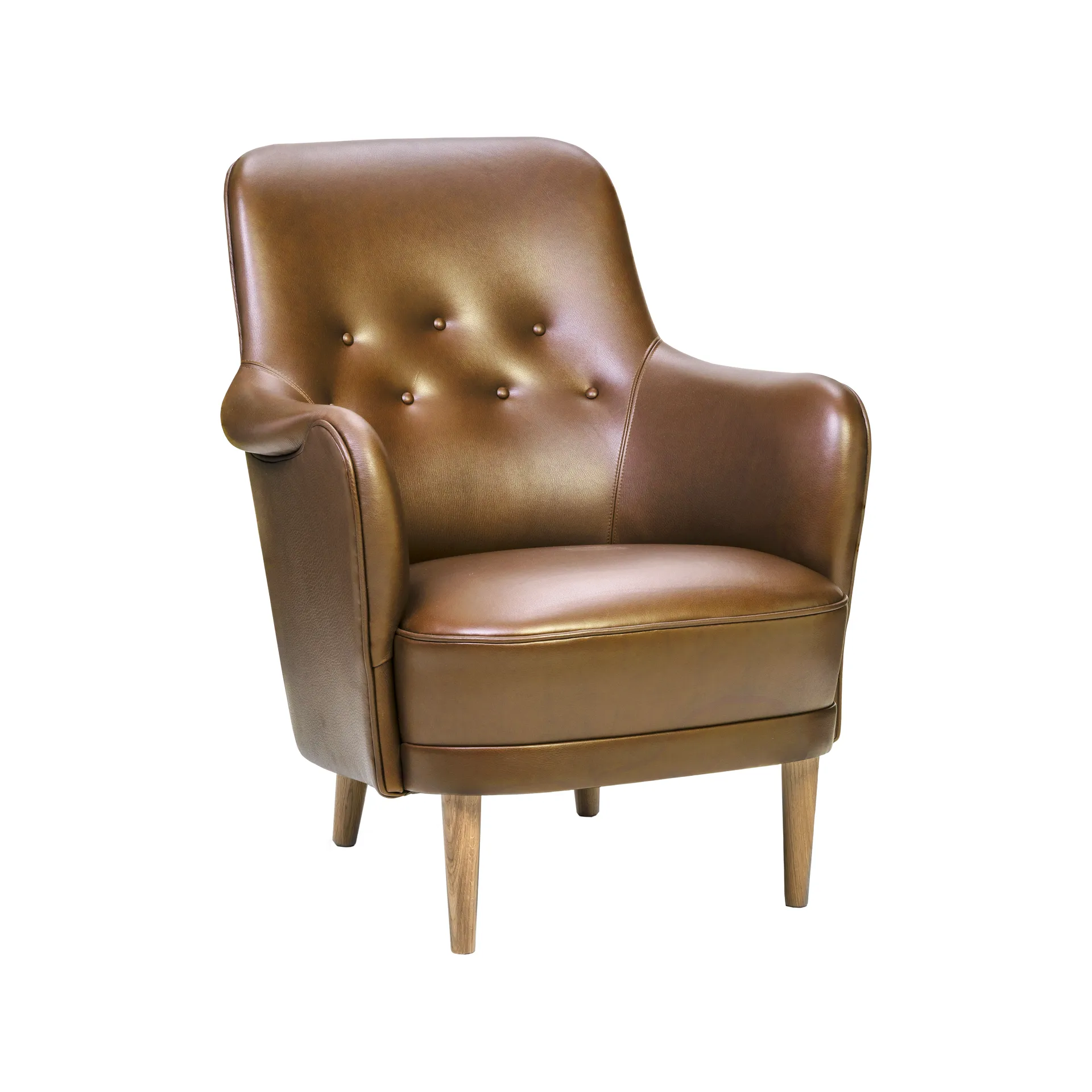 Samsas fåtölj, Rustical 33286 brun-ekben Sjögren