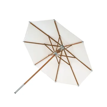 Atlantis parasoll - vit, ø330cm - Skagerak