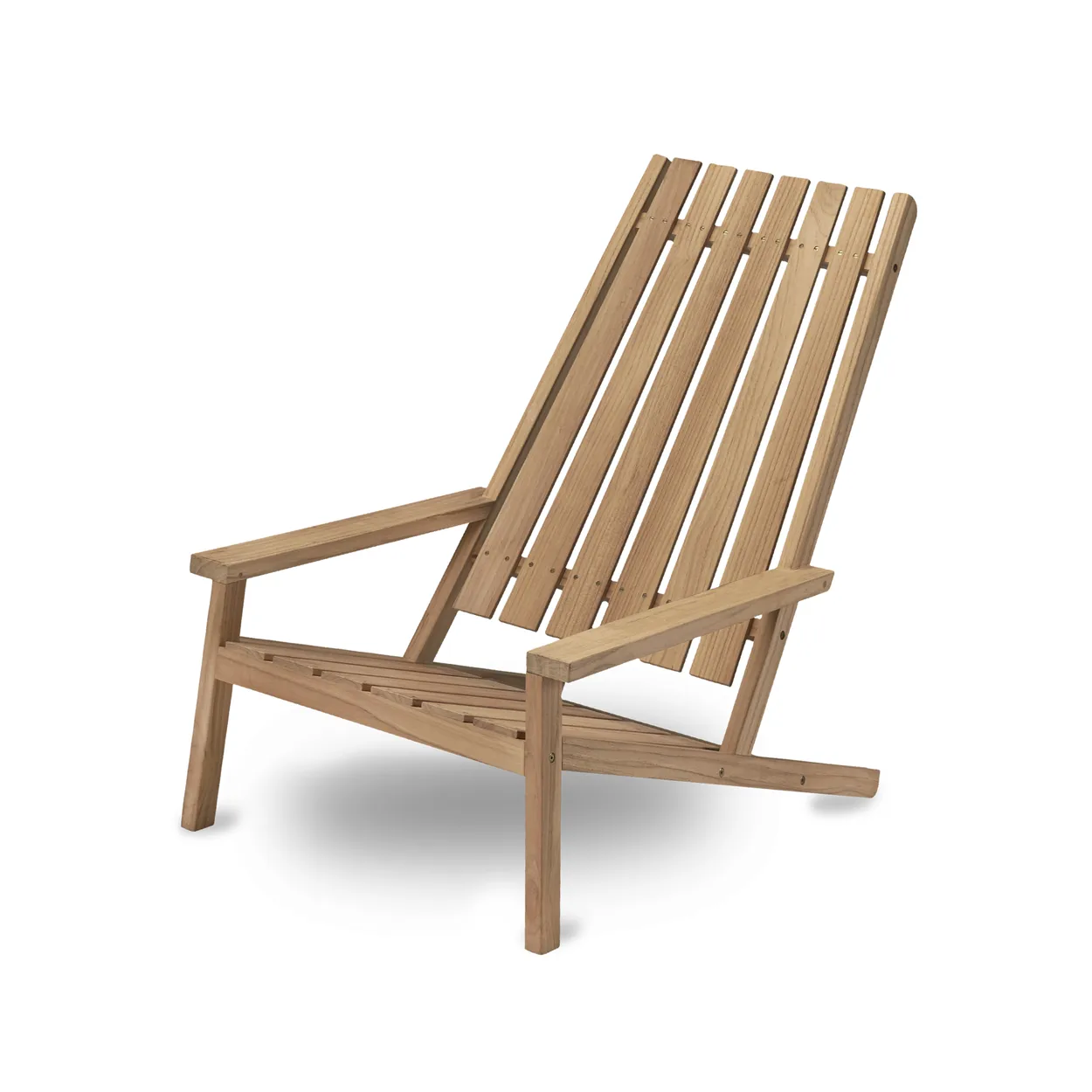 Skagerak Between Lines däckstol teak | Skandinavisk Design | Solsängar & solstolar | Brun