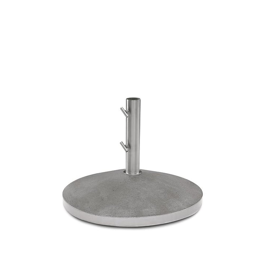 Skagerak Capri parasollfot concrete/stainless steel, 30kg