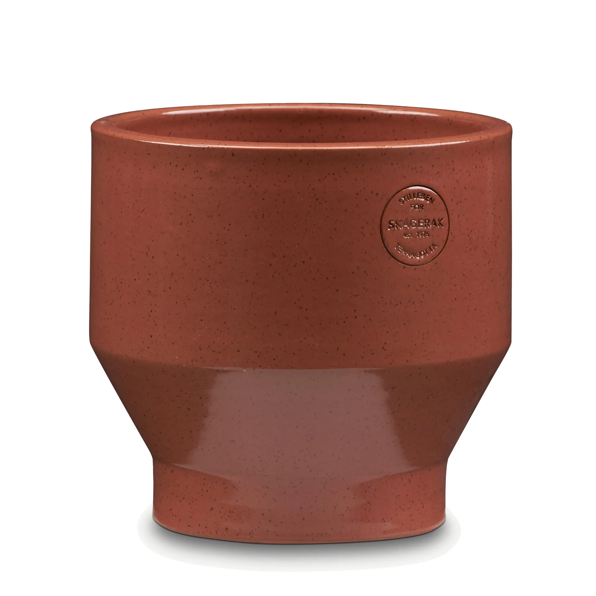 Edge kruka (inomhus) Ø18 cm, burned red Skagerak