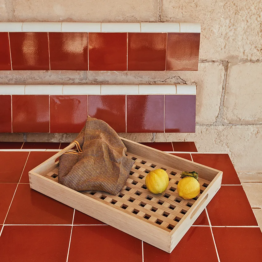 Fionia bricka 36x52 cm, Ek Skagerak