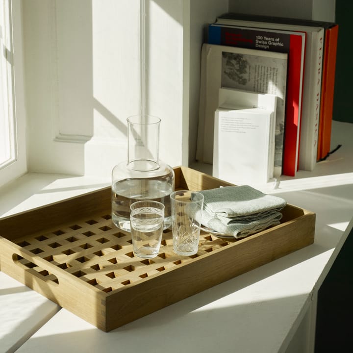 Fionia bricka 36x52 cm, Teak Skagerak