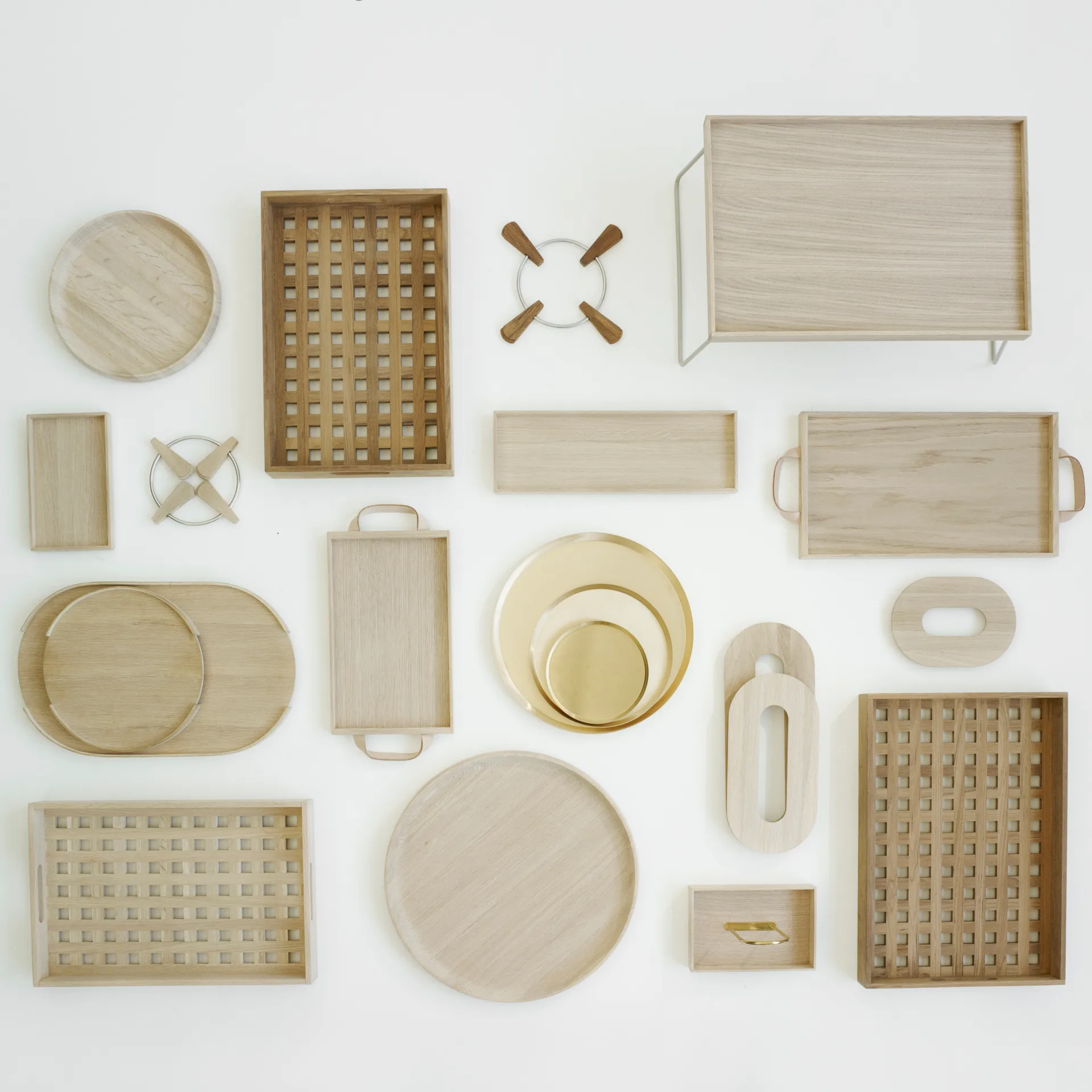 Fionia bricka 36x52 cm, Teak Skagerak