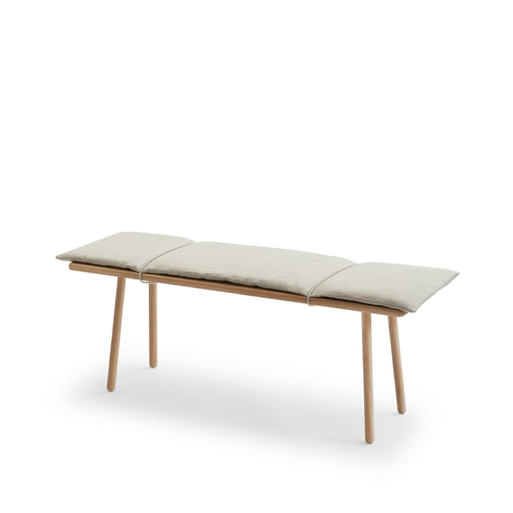 Georg Bänk - Ek obehandlad-inkl. beige dyna - Skagerak