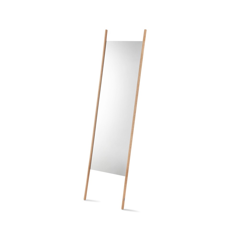 Skagerak Georg golvspegel ek obehandlad | Skandinavisk Design | Golvspeglar | Beige
