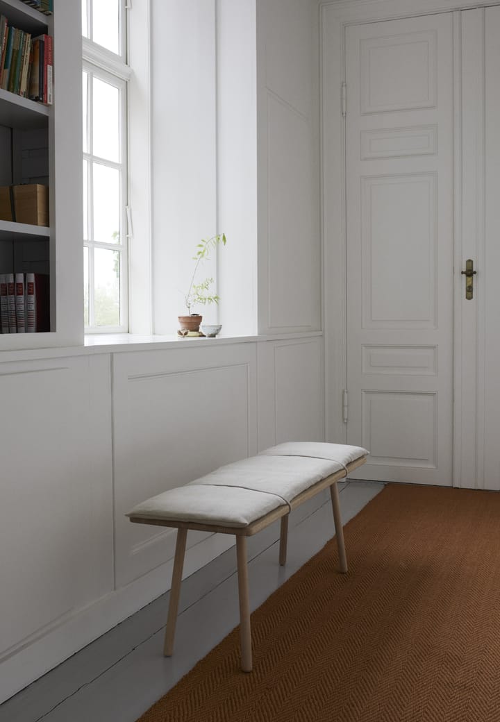 Georg linnedyna med rem till bänk, Beige Skagerak