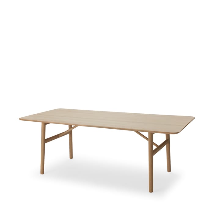 Hven matbord - ek vitsåpa, 190x94 cm - Skagerak