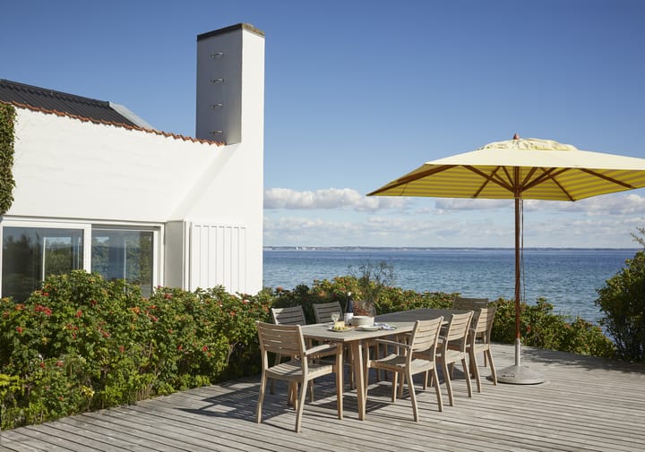 Messina parasoll, Lemon/sand, 300x300 cm Skagerak