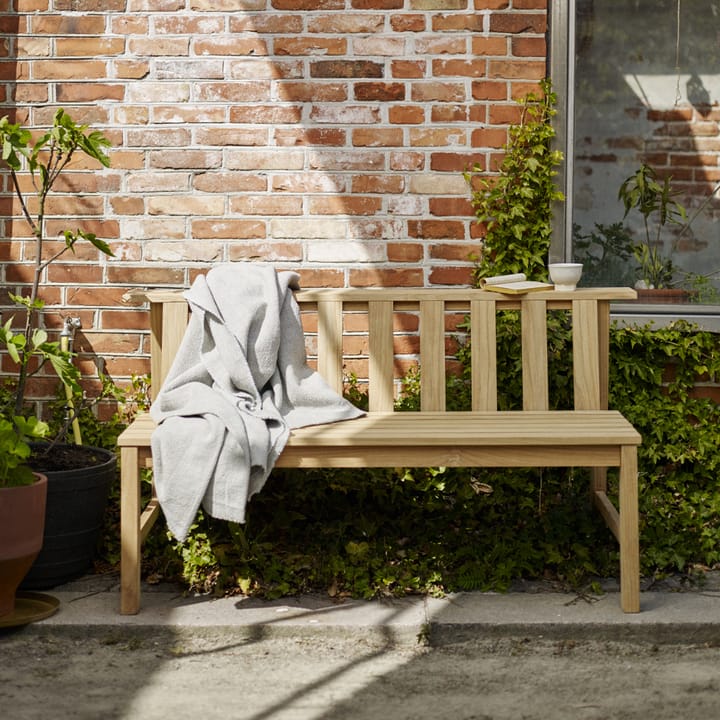 Plank bänk, teak Skagerak